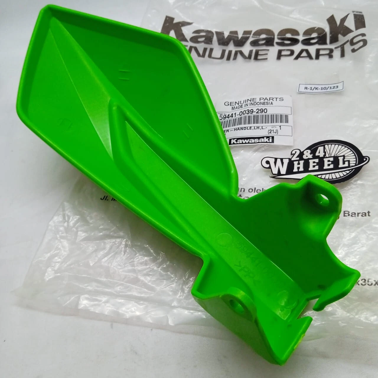 Kawasaki KLX150 KLX 150 KLX150BF KLX 150BF Hand Guard Cover Handle 1Pair L/R NEW - Image 6