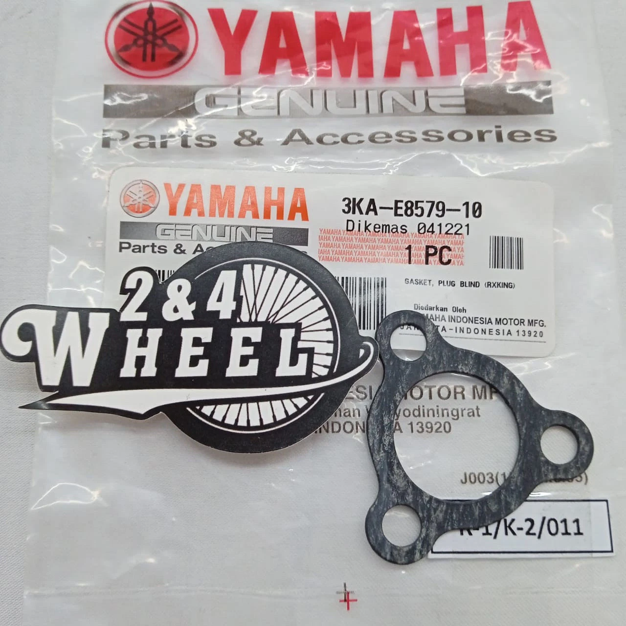 Yamaha RX KING RXKING Gasket Seal Shifter Cam Blind Plug 3KA-E8579-10