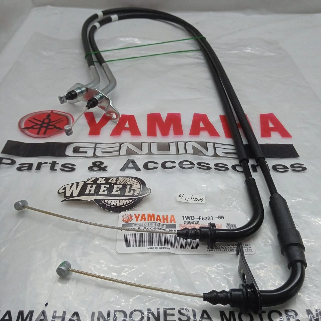 Fits For Yamaha YZFR3 YZF R3 2015-2018 Throttle Cable Assembly 1WD-F6301-00 NEW - Image 4