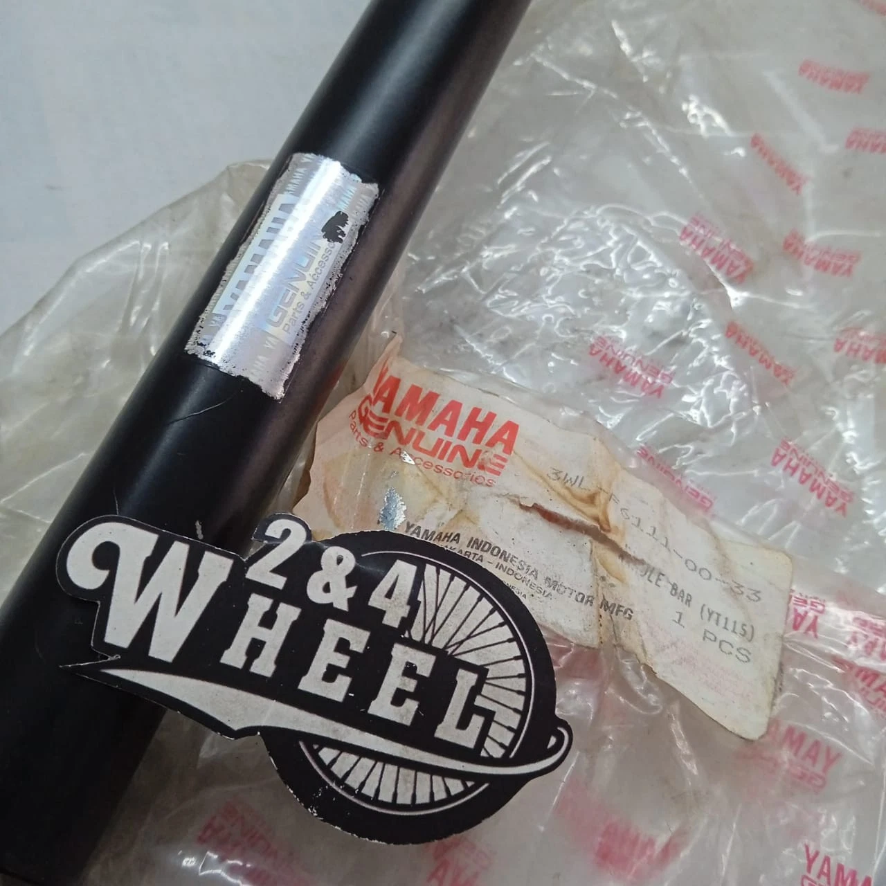 Yamaha 3WL-F6111-00-33 3WLF61110033 Handlebar Handle Yamaha YT115 NOS GENUINE - Image 6