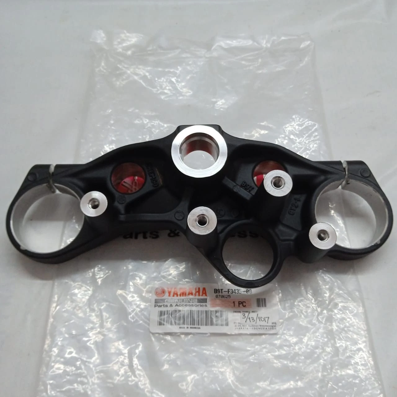 Yamaha MT-03 MT03 Front Steering Crown Handle B9T-F4345-00 NEW GENUINE - Image 4
