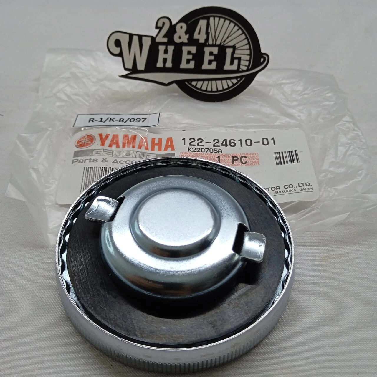 Yamaha YAS1 YAS2 YAS3 DT1 YL1 AS3 Fuel Tank Cap Gas Tank Cap 122-24610-01 NEW - Image 5