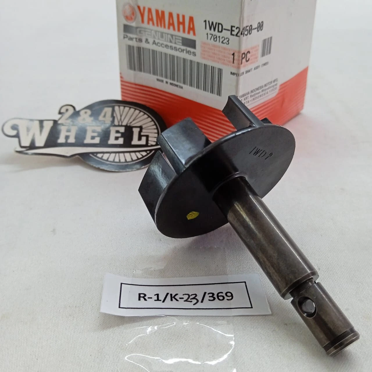 Yamaha YZFR3 MT-03 Impeller Shaft Water Pump 1WD-E2450-00 NEW OEM - Image 5