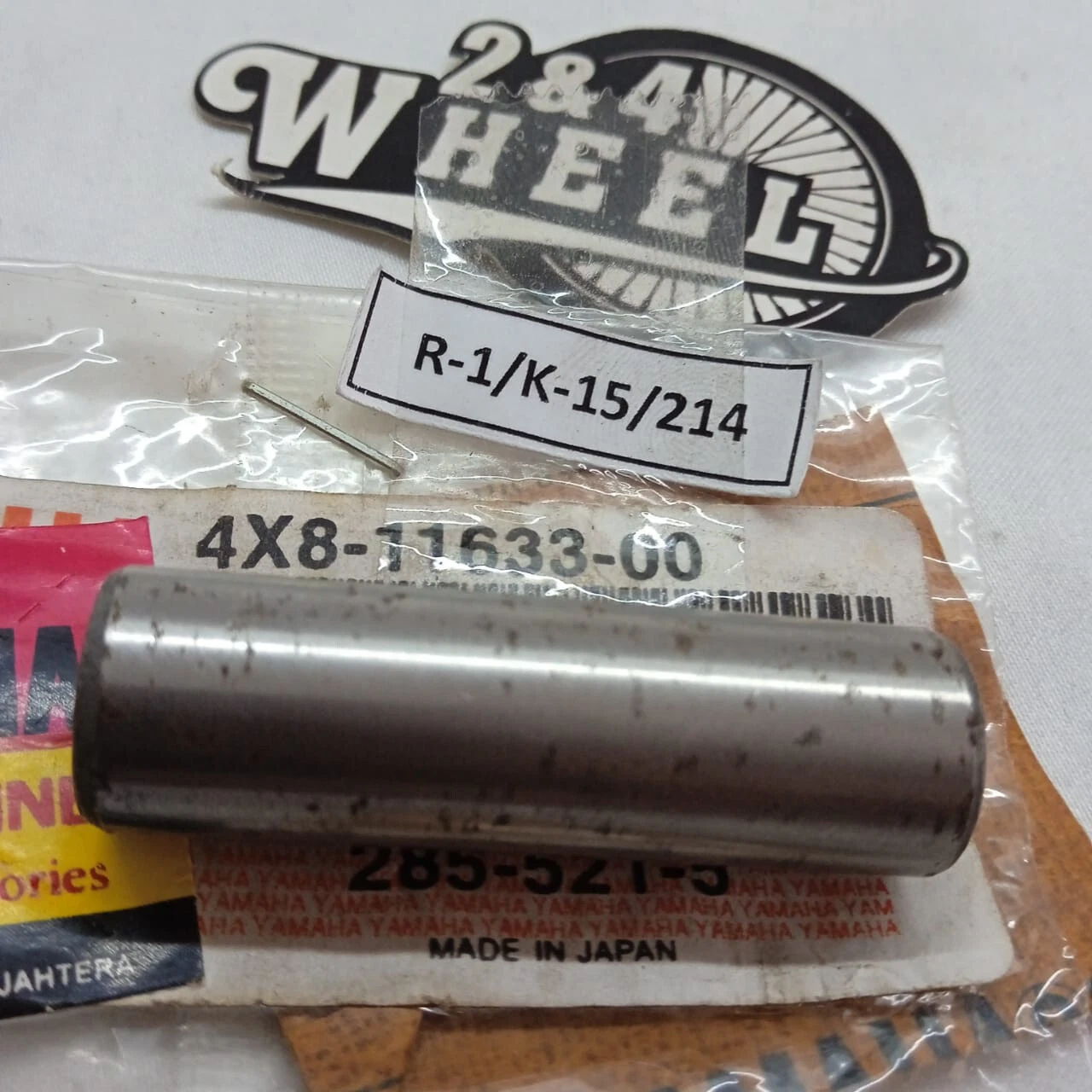 Yamaha RX-S RXS100 RX115 YT115 RS100 V110 LS3 DT100 Pin Piston 4X8-11633-00