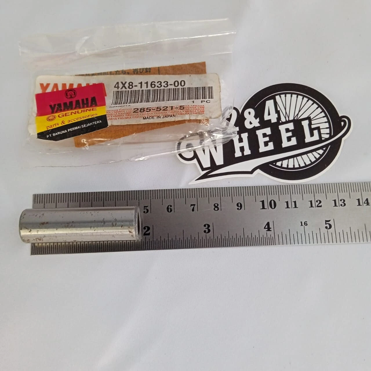 Yamaha RX-S RXS100 RX115 YT115 RS100 V110 LS3 DT100 Pin Piston 4X8-11633-00 - Image 4