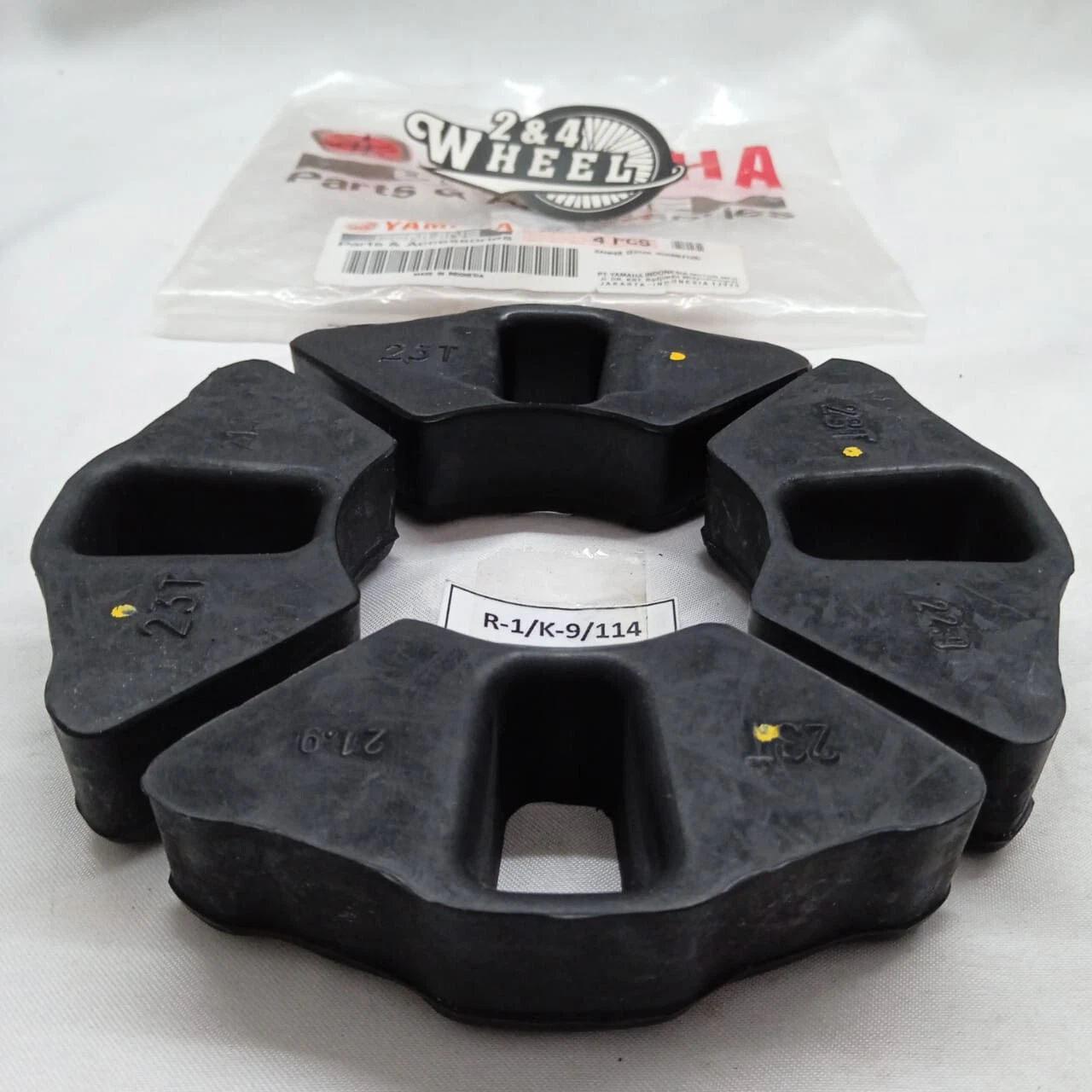 Yamaha RD125 DT100 RXS RX115 RX Special Rear Wheel Rubber Damper 23T-F5364-00 - Image 2