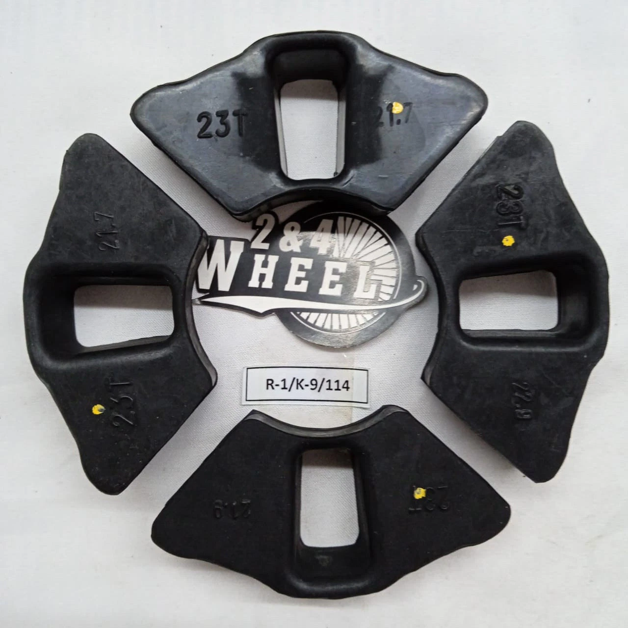 Yamaha RD125 DT100 RXS RX115 RX Special Rear Wheel Rubber Damper 23T-F5364-00 - Image 4
