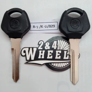 2Pcs Ignition Key Blank Fit Yamaha YZFR3 YZF R3 MT-03 MT03 NEW