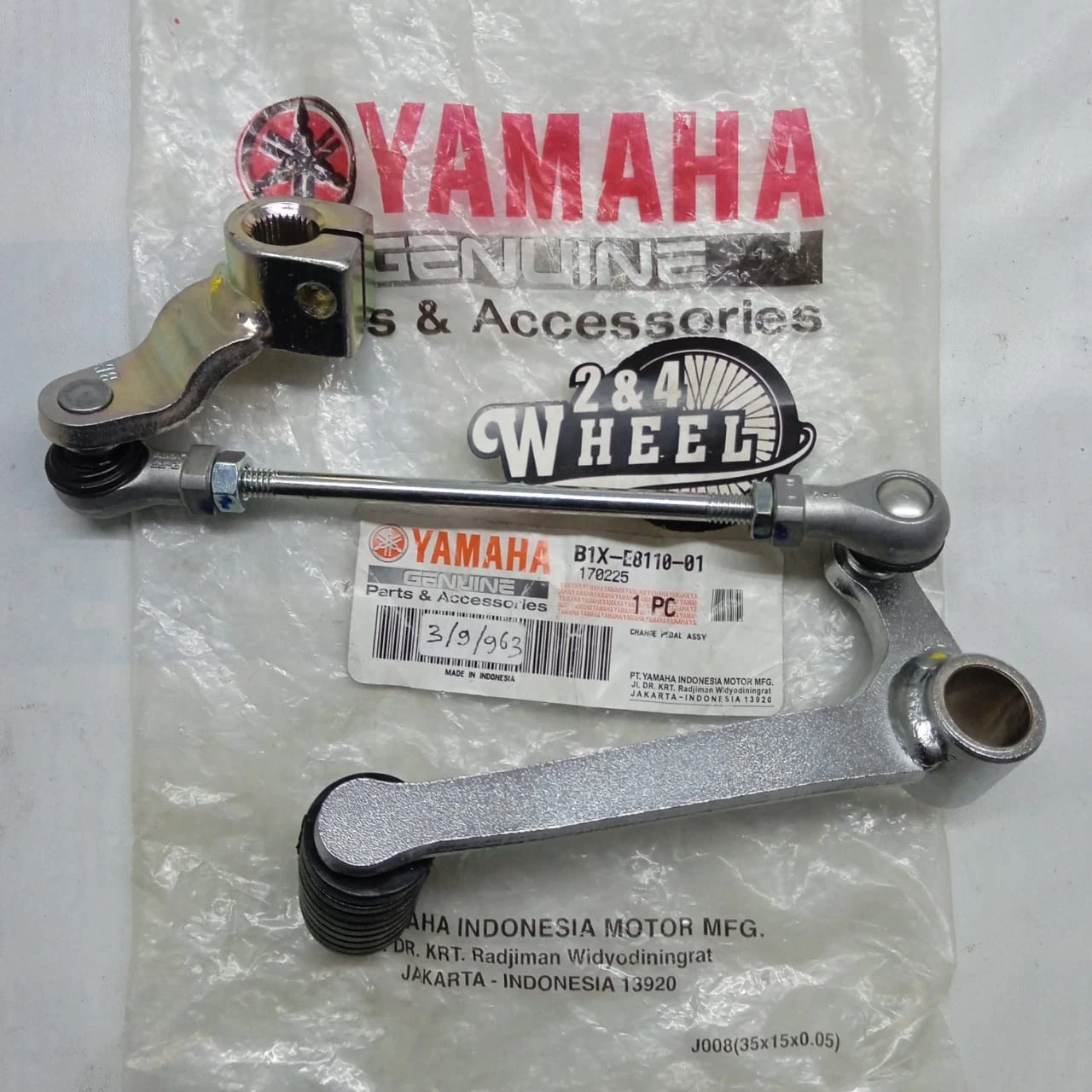 NEW GENUINE Yamaha YZFR3 MT03 2015-2024 Gear Shift Pedal Assy B1X-E8110-01 - Image 4
