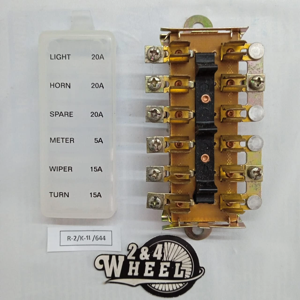 Toyota Land Cruiser FJ40 1F Early Fuse Box and Cover NEW - Image 3