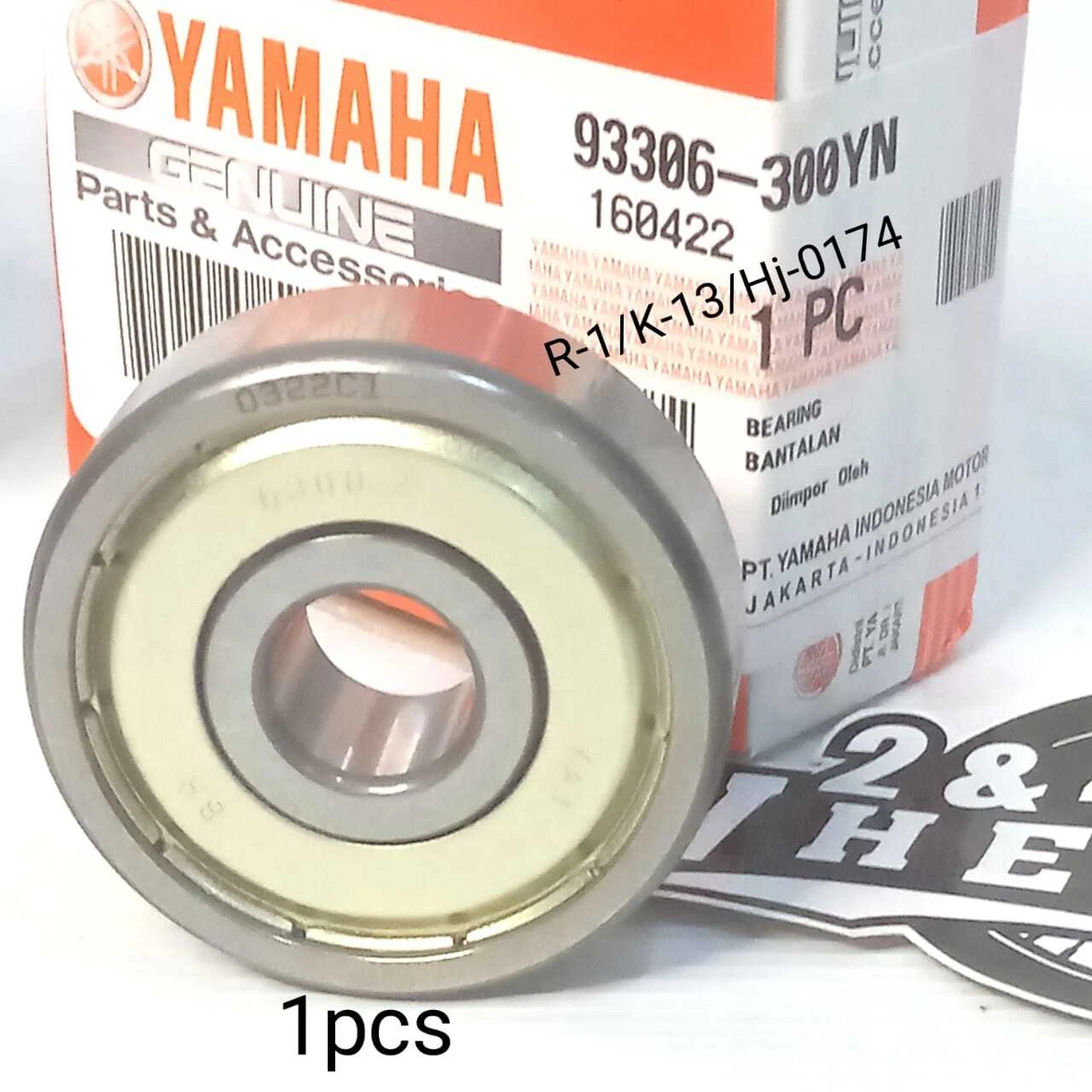 Yamaha N MAX NMAX 2021-2023 Front Hub Wheel Bearing 93306-300YN NEW GENUINE 1pcs - Image 4