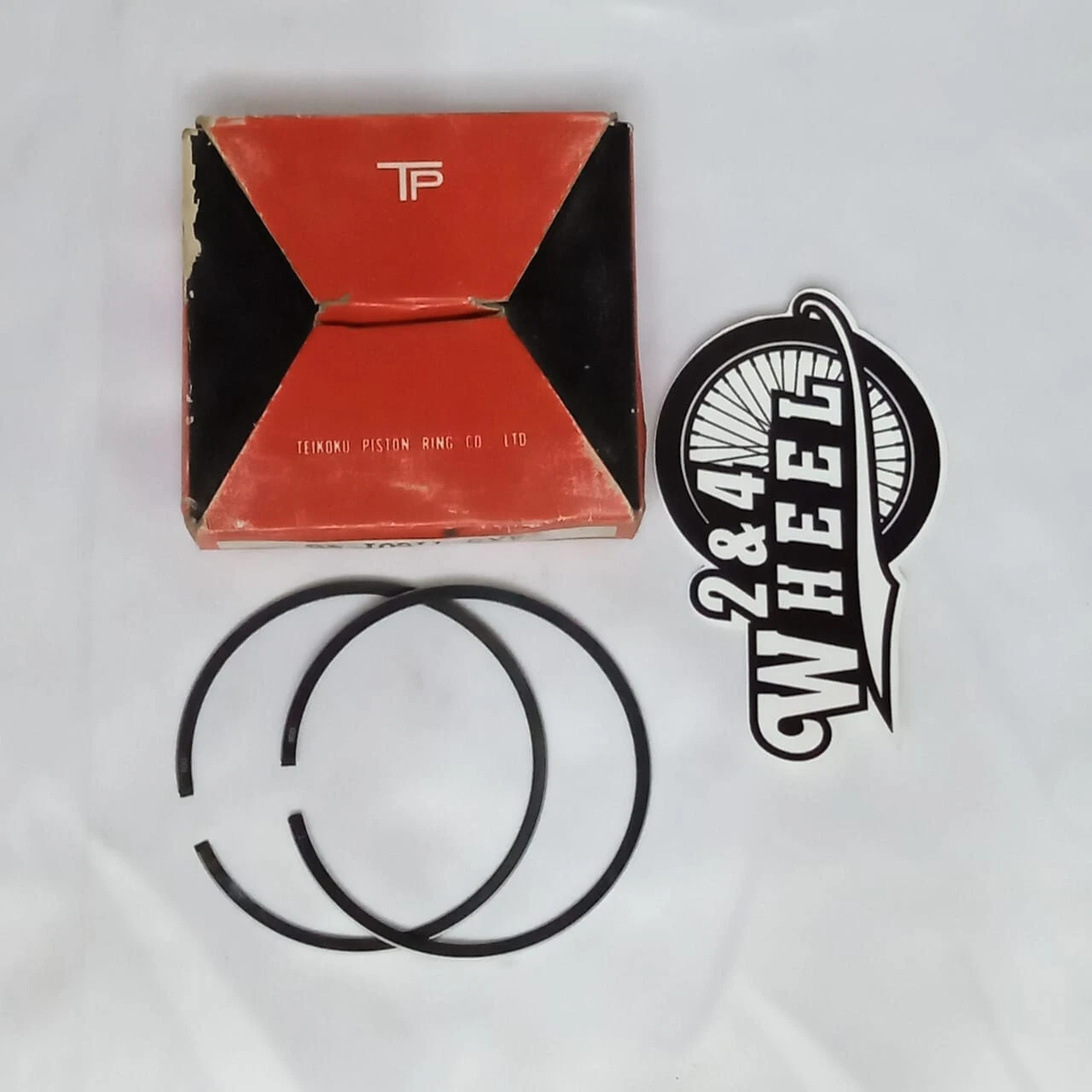 Yamaha RXS 115 RX115 RX-spesial Piston Rings Oversize 1.00 NOS 4X8-11601-40 - Image 4