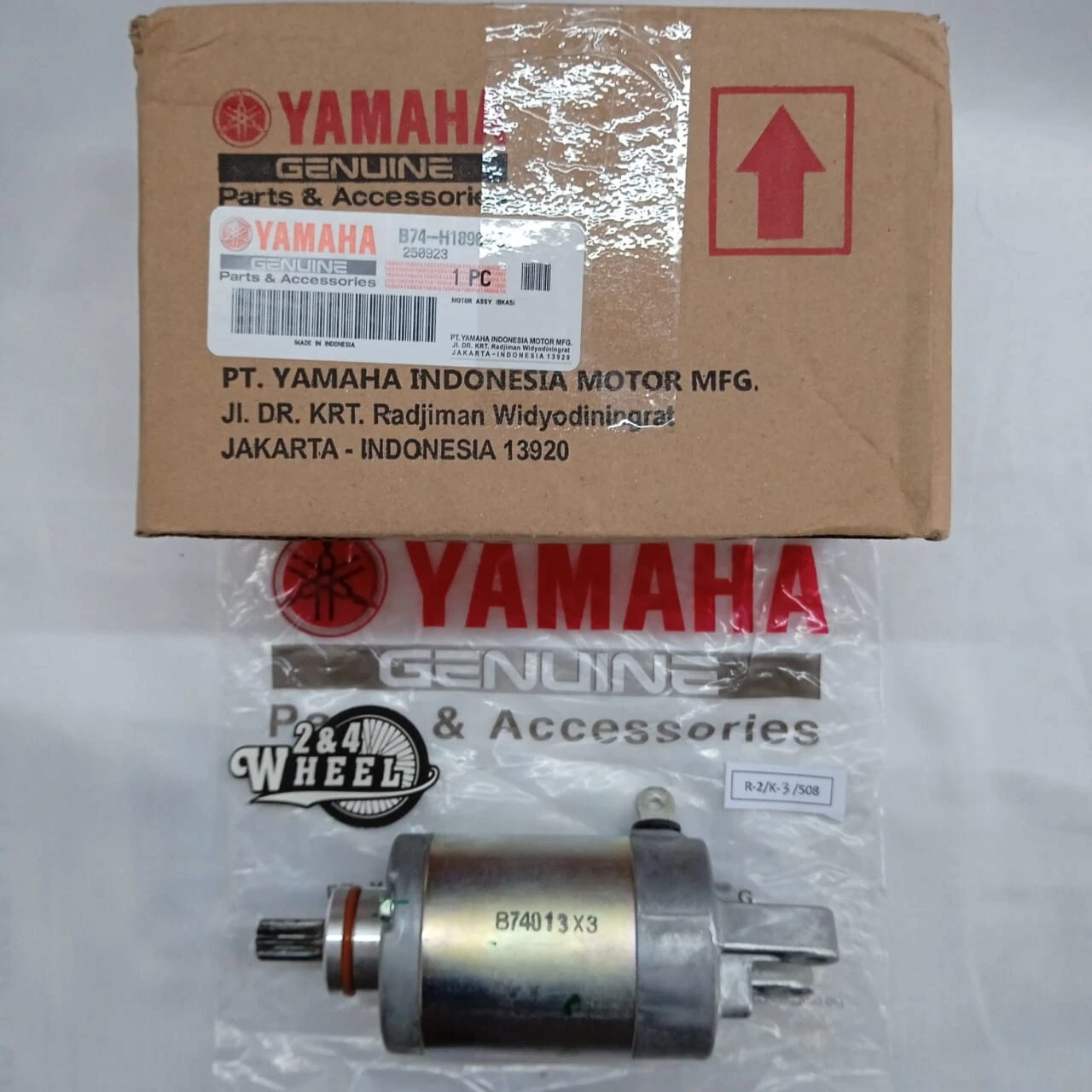NEW GENUINE Yamaha XMAX X MAX X-MAX CZD 300 Starter Motor B74-H1890-01