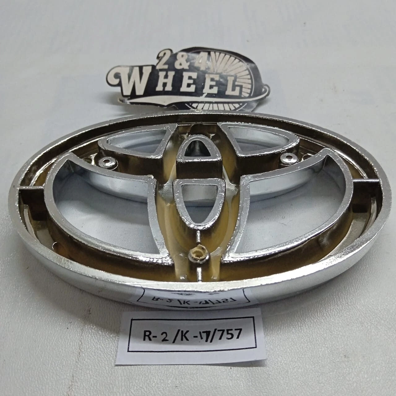 For Toyota Front Grille Exterior Emblem Logo Badge Chrome Size 11cm NEW - Image 4