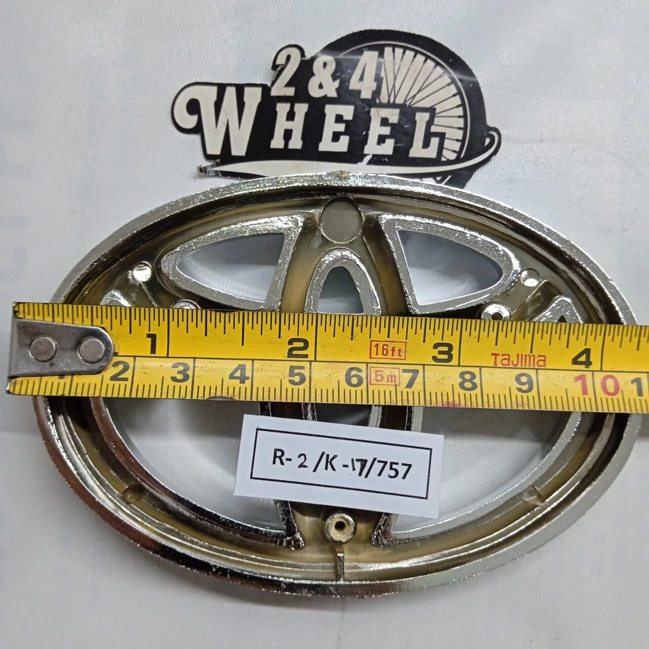 For Toyota Front Grille Exterior Emblem Logo Badge Chrome Size 11cm NEW - Image 5