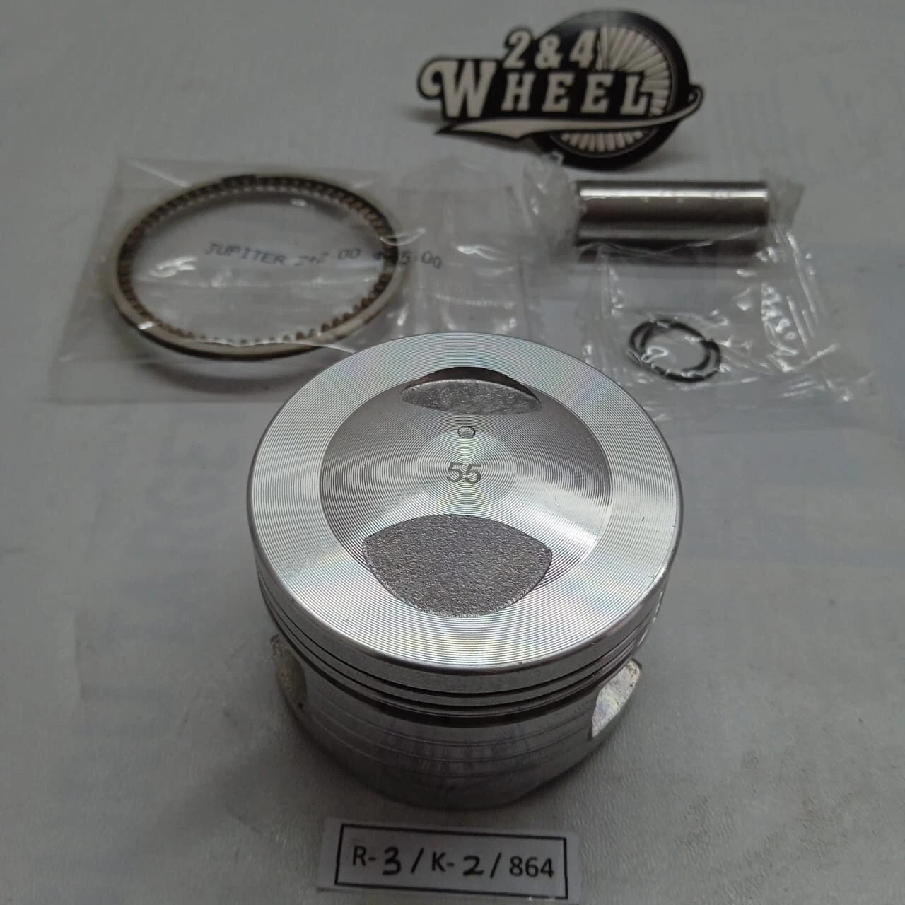 Cylinder Big Bore 55mm with Piston Kit Yamaha TTR110 TT-R110 TT-R110E NEW - Image 2