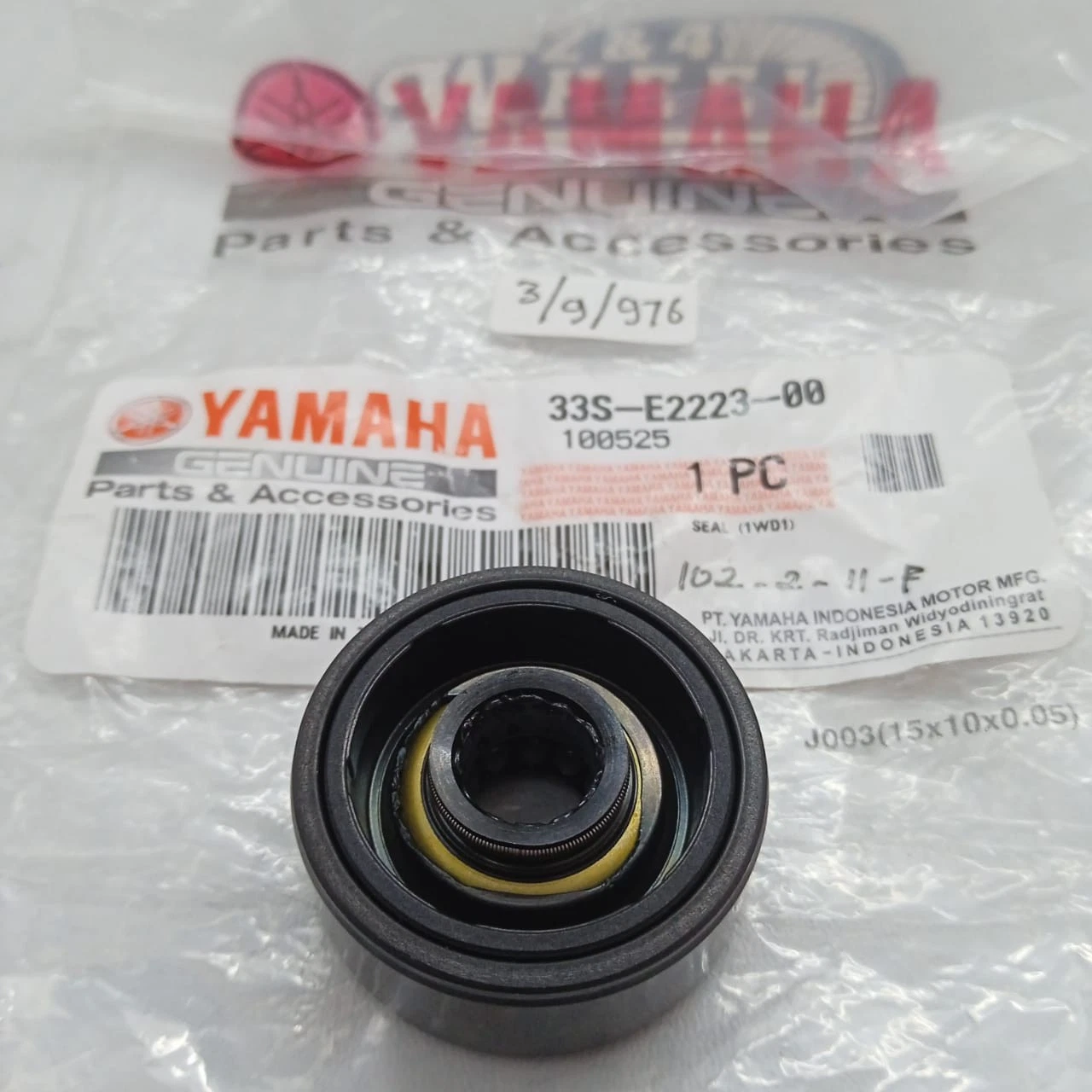 Yamaha 33S-E2223-00 Water Pump Seal YZFR3 MT-03 NEW GENUINE - Image 6