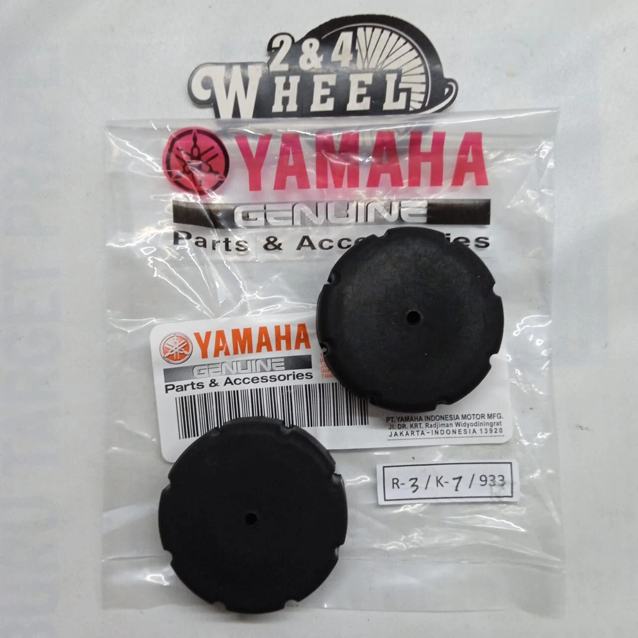 Yamaha Enduro DT YZ RZ AT Front Rubber Dumper Cushion Gas Tank Pair L/R NEW