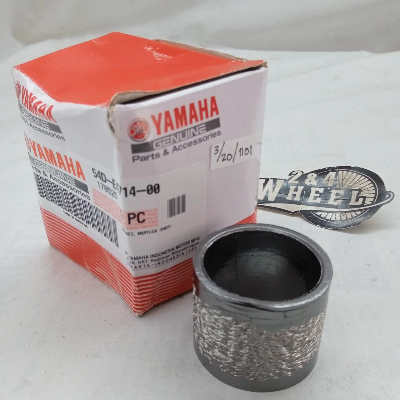 NEW GENUINE Yamaha XMAX300 2017-2024 Exhaust Muffler Gasket 54D-E4714-00 - Image 2