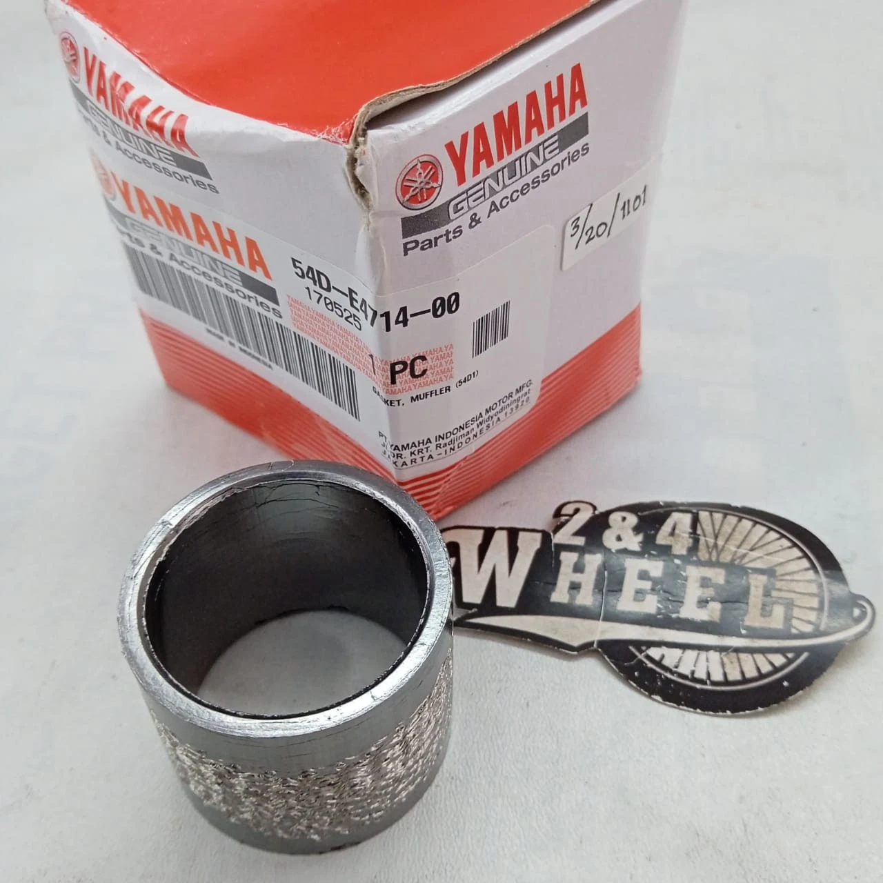 NEW GENUINE Yamaha XMAX300 2017-2024 Exhaust Muffler Gasket 54D-E4714-00 - Image 3