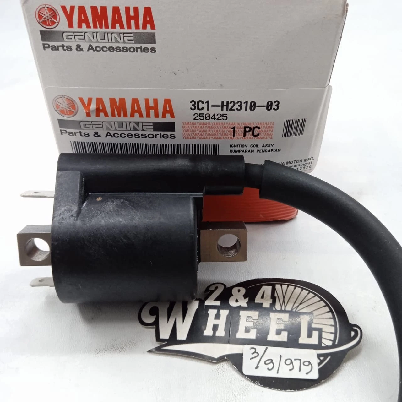 Yamaha YZF R125 MT125 NMAX125 Ignition Coil Assy 3C1-H2310-03 NEW GENUINE - Image 3