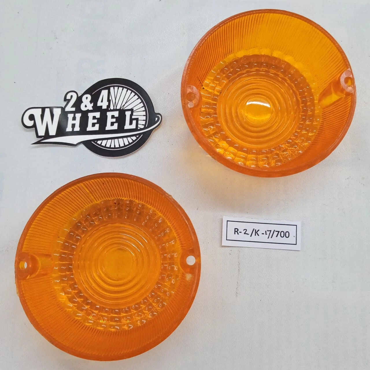 1Pair Suzuki 35600-8 Indicator Winker Lens NOS - Image 2