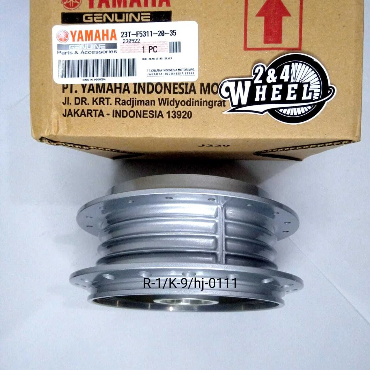 Yamaha Jupiter Z T105 Hub Rear Hub Genuine 23T-F5311-20-35 - Image 4