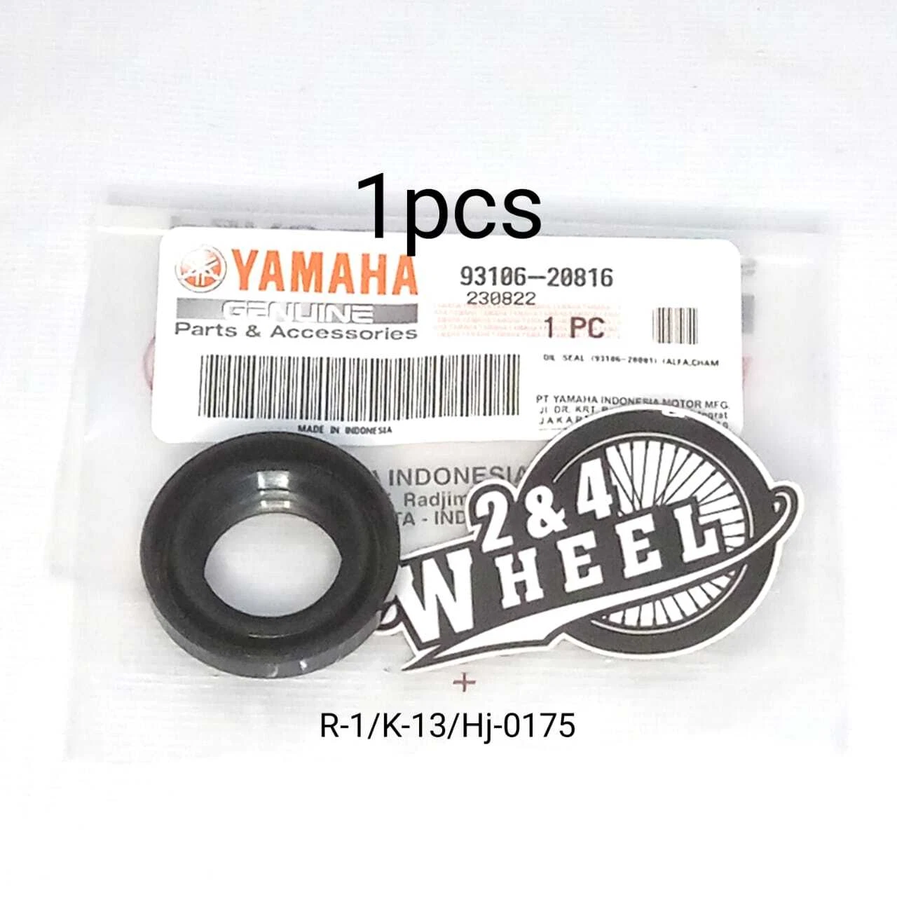 YAMAHA N MAX N Max FRONT HUB WHEEL OIL SEAL 93106-20816 1pcs - Image 2
