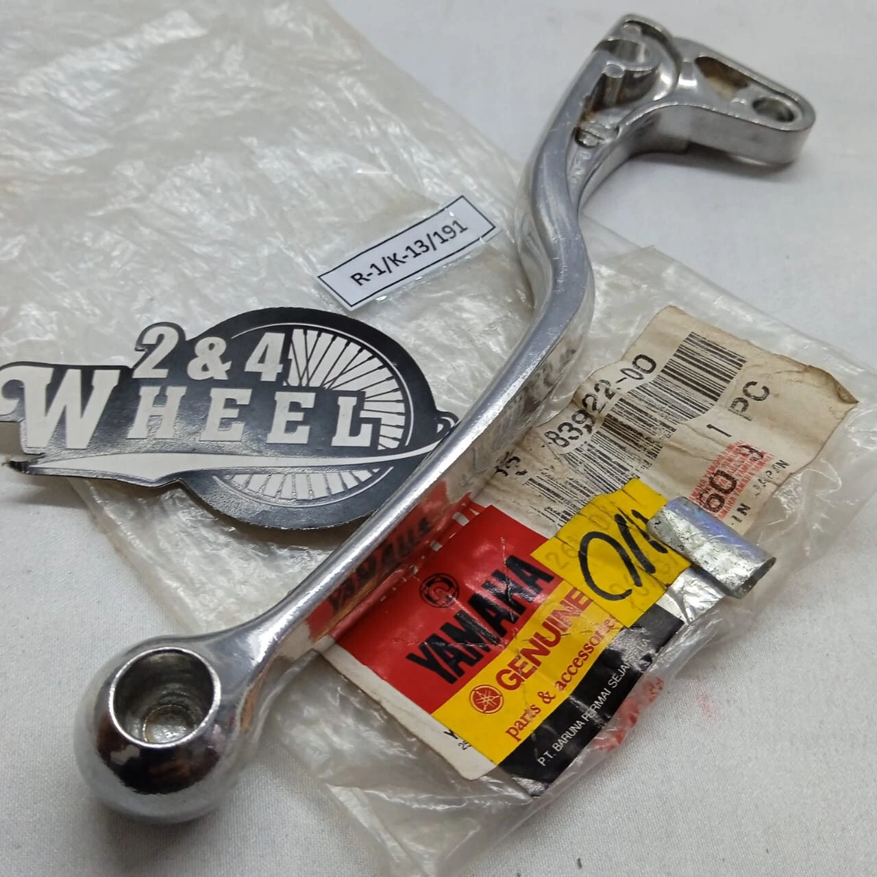 Yamaha TY200 XS400 YZ50 60 80 100 125 465 490 Hand Brake Lever 23X-83922-00 NOS - Image 4