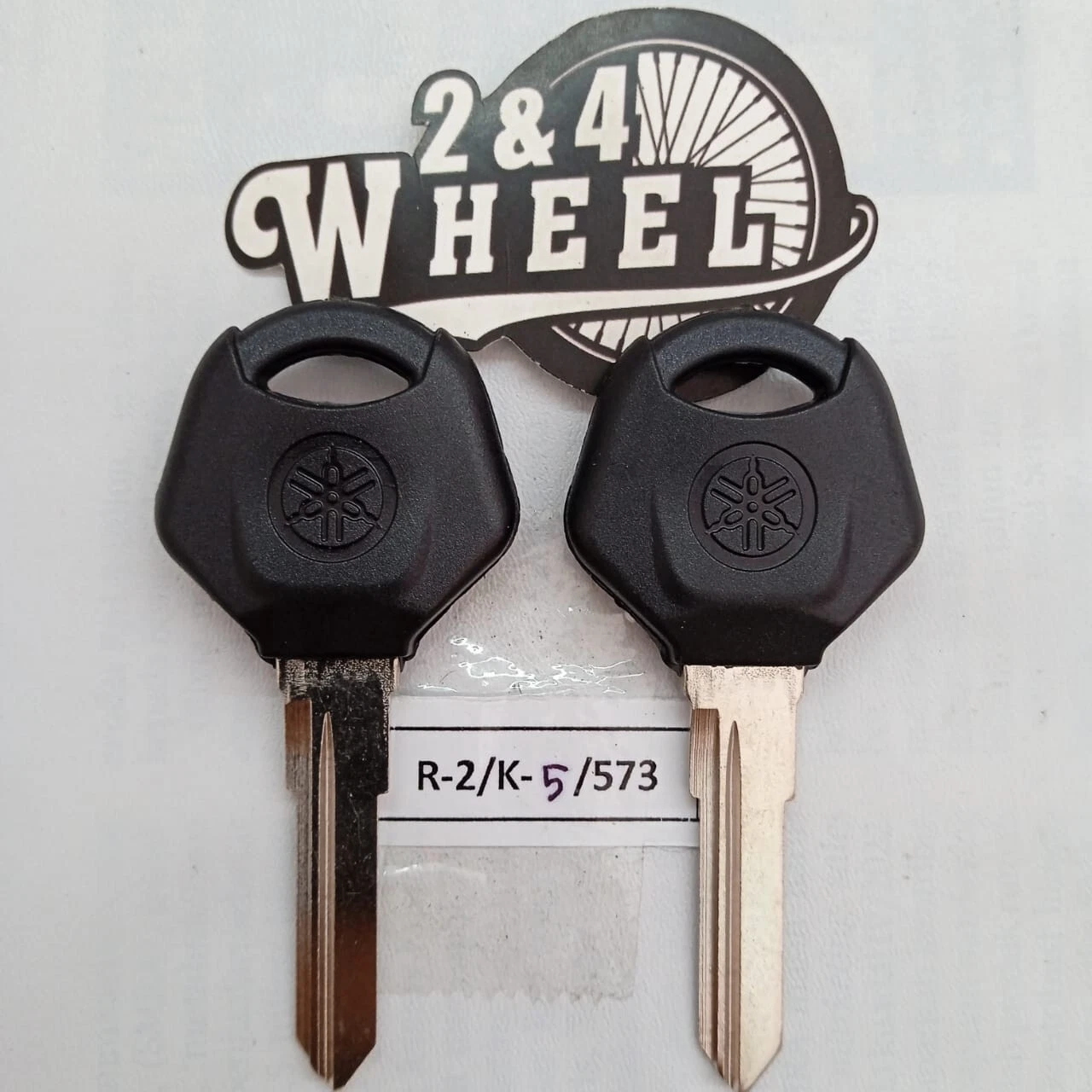 2Pcs Ignition Key Blank Fit Yamaha YZFR3 YZF R3 MT-03 MT03 NEW