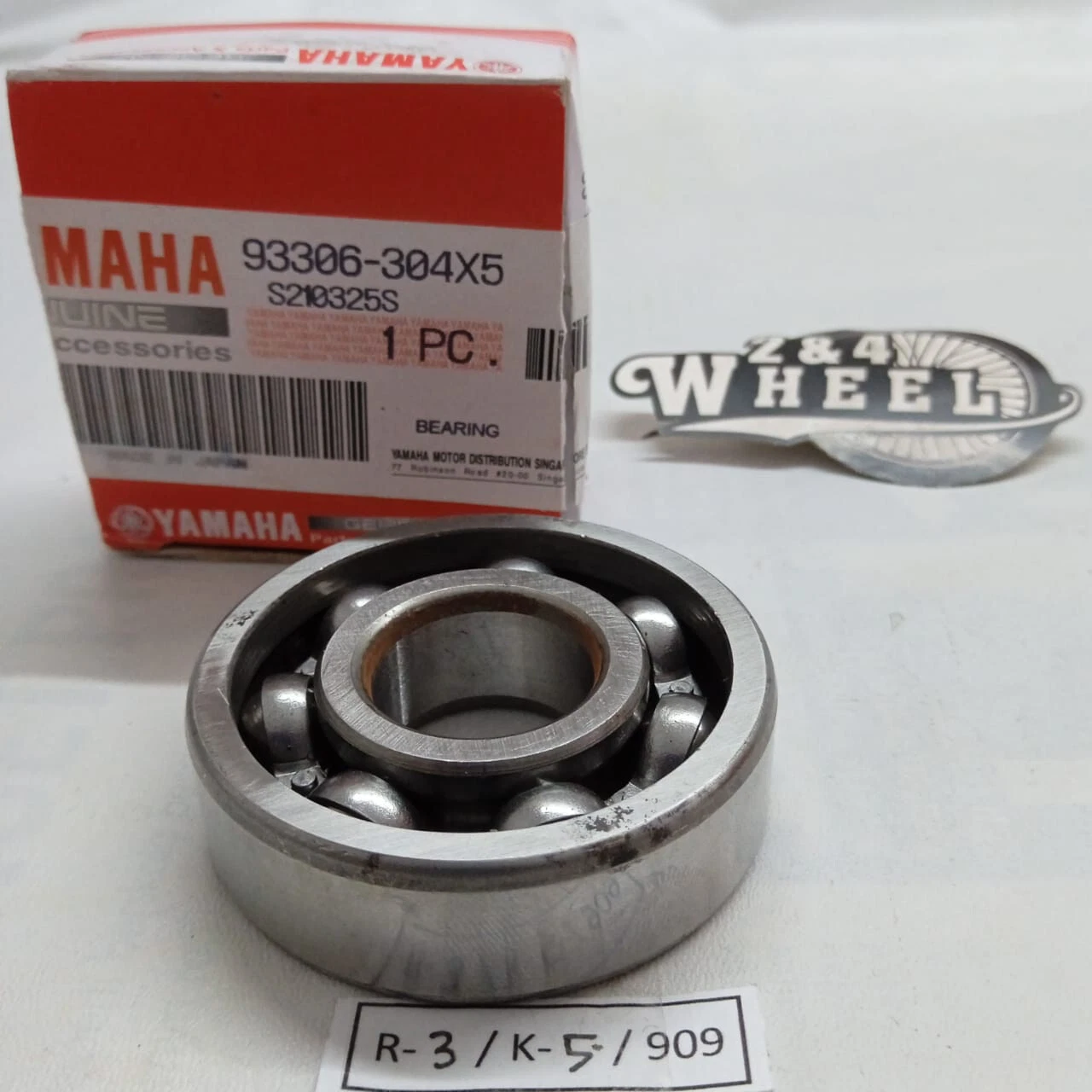 Yamaha RX115 RX135 RXZ135 TTR110 Cylinder Engine Bearing 93306-304X5 NEW GENUINE