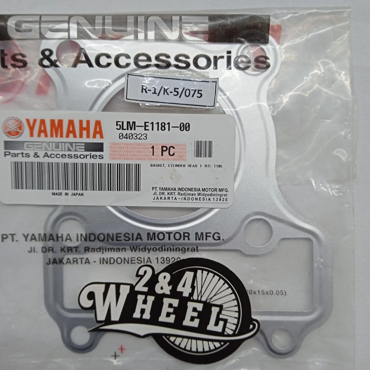 Yamaha TTR110 TTR110E TTR 110 110E Piston Kit Size STD and Gasket NEW GENUINE - Image 8