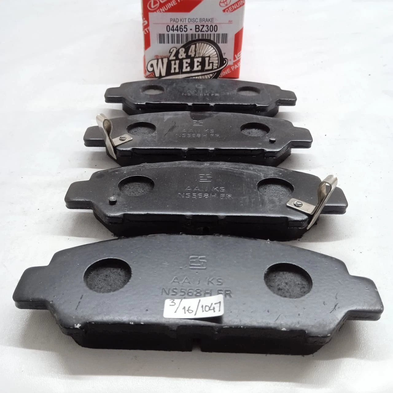 Toyota Avanza/Raize Front Brake Pads 2021-Up 04465-BZ300 NEW OEM - Image 4