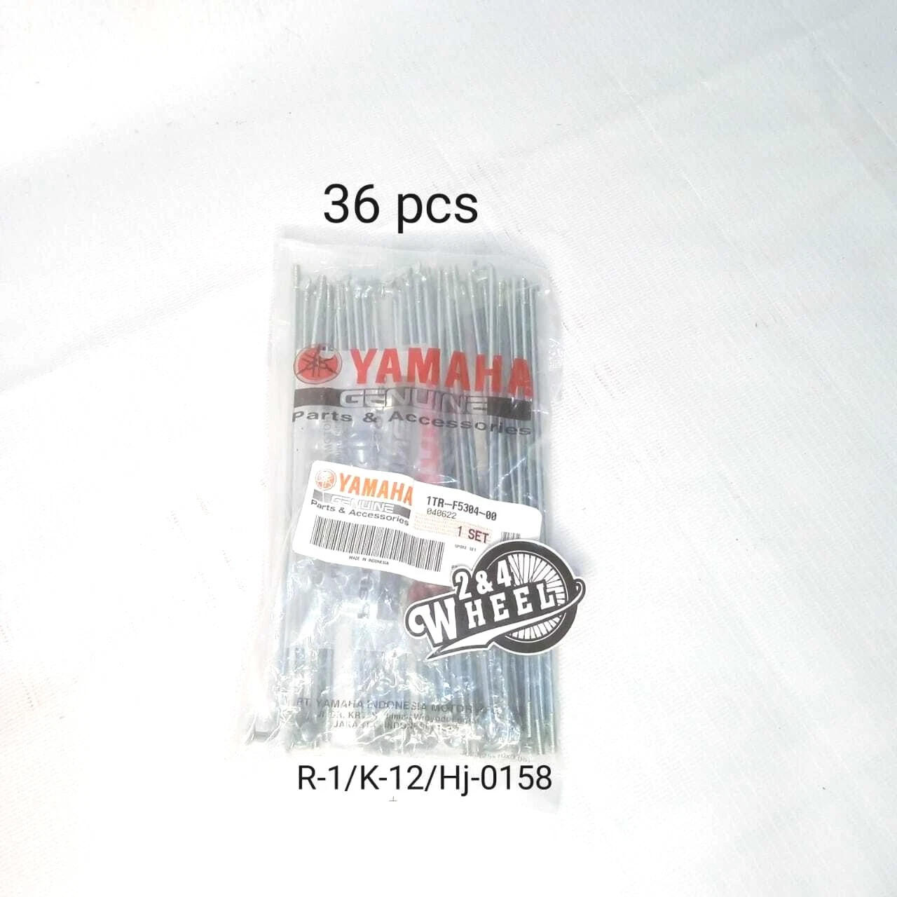 Yamaha RXK RX115 RX135 RXS RX Special Rear Wheel Spoke 1TR-F5304-00 NEW - Image 3
