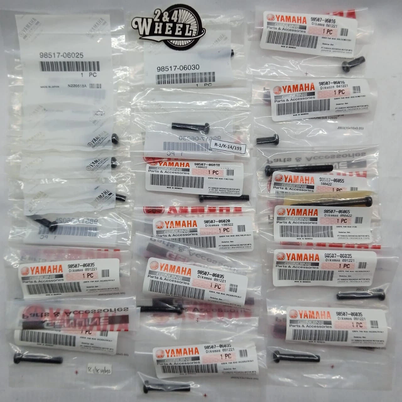 Yamaha RXK RXKING RXS RX135 YT Screw Pan Head Crankcase cover1 - Image 2