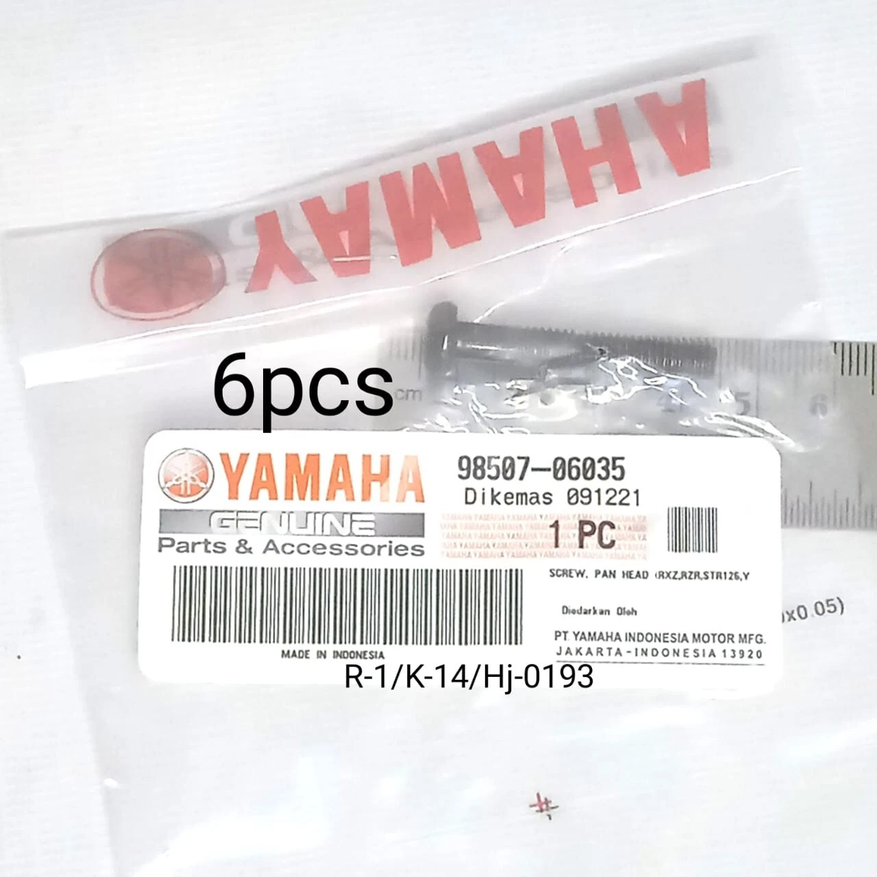 Yamaha RXK RXKING RXS RX135 YT Screw Pan Head Crankcase cover1 - Image 3