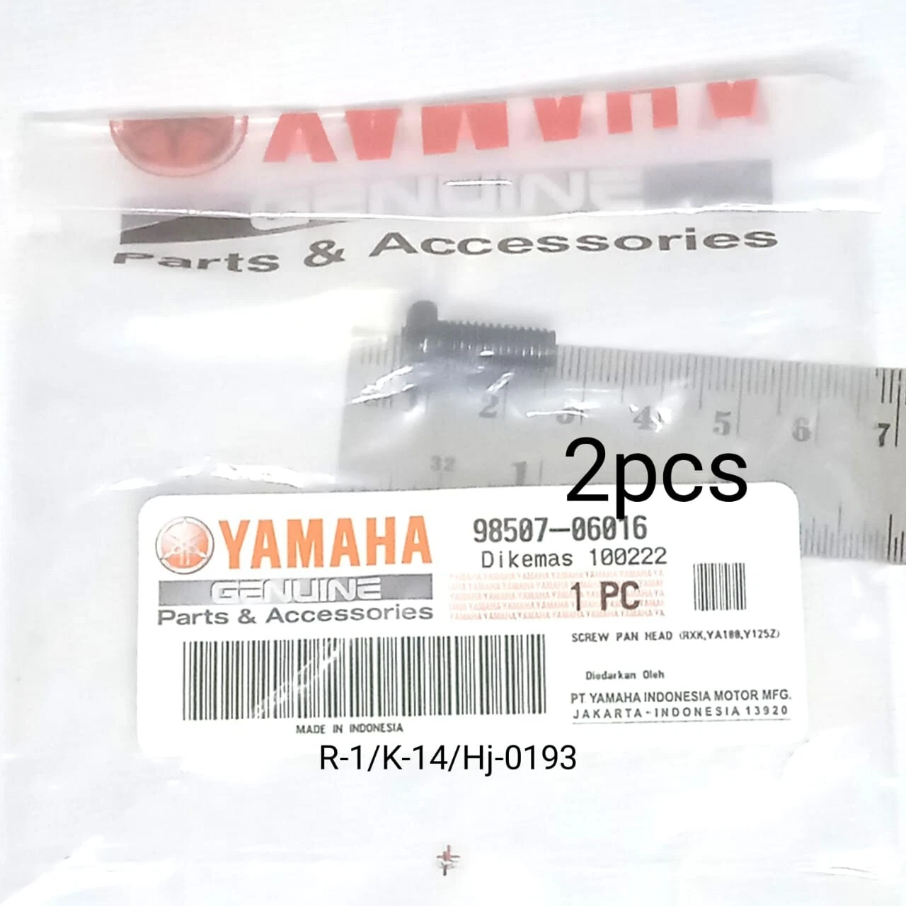 Yamaha RXK RXKING RXS RX135 YT Screw Pan Head Crankcase cover1 - Image 6