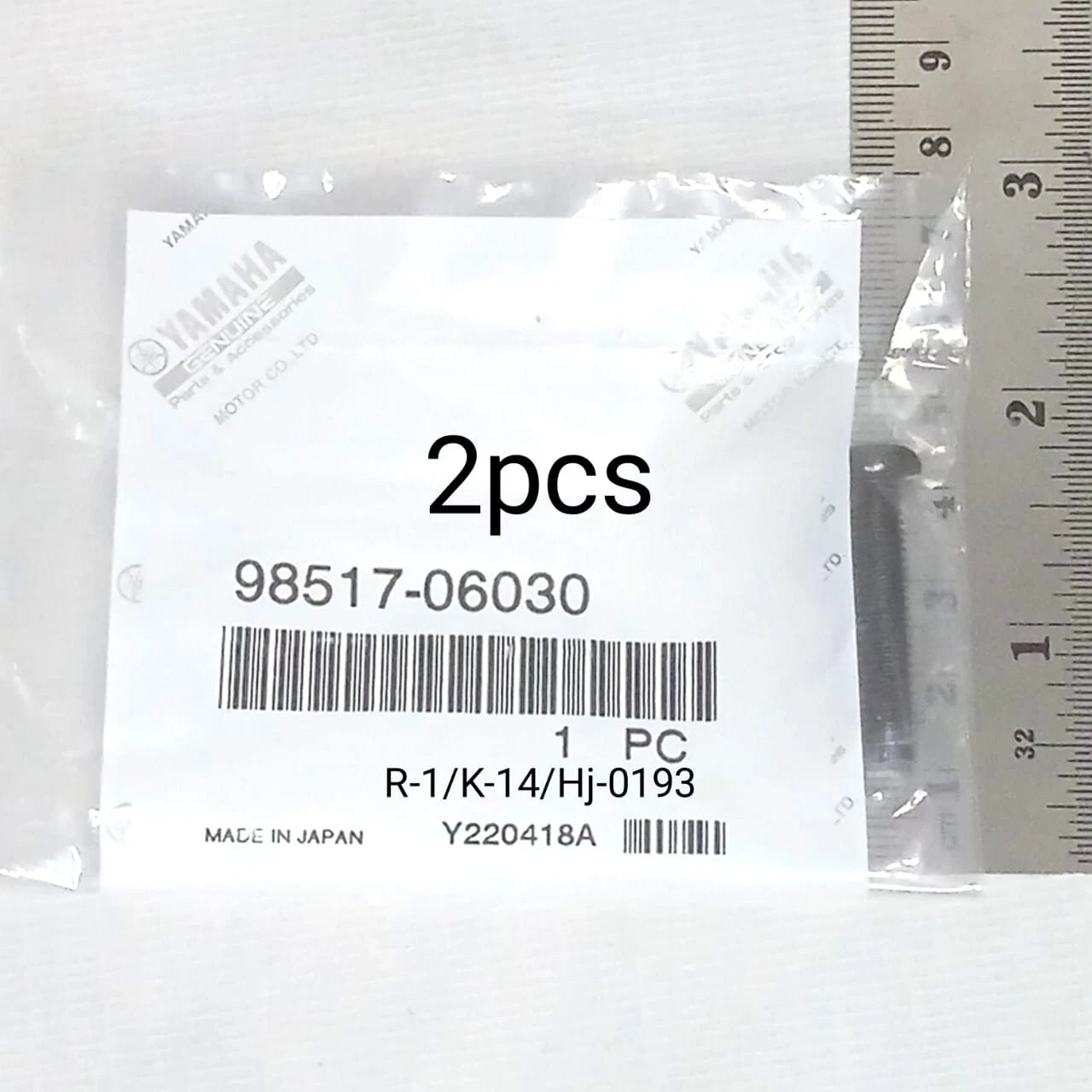Yamaha RXK RXKING RXS RX135 YT Screw Pan Head Crankcase cover1 - Image 7