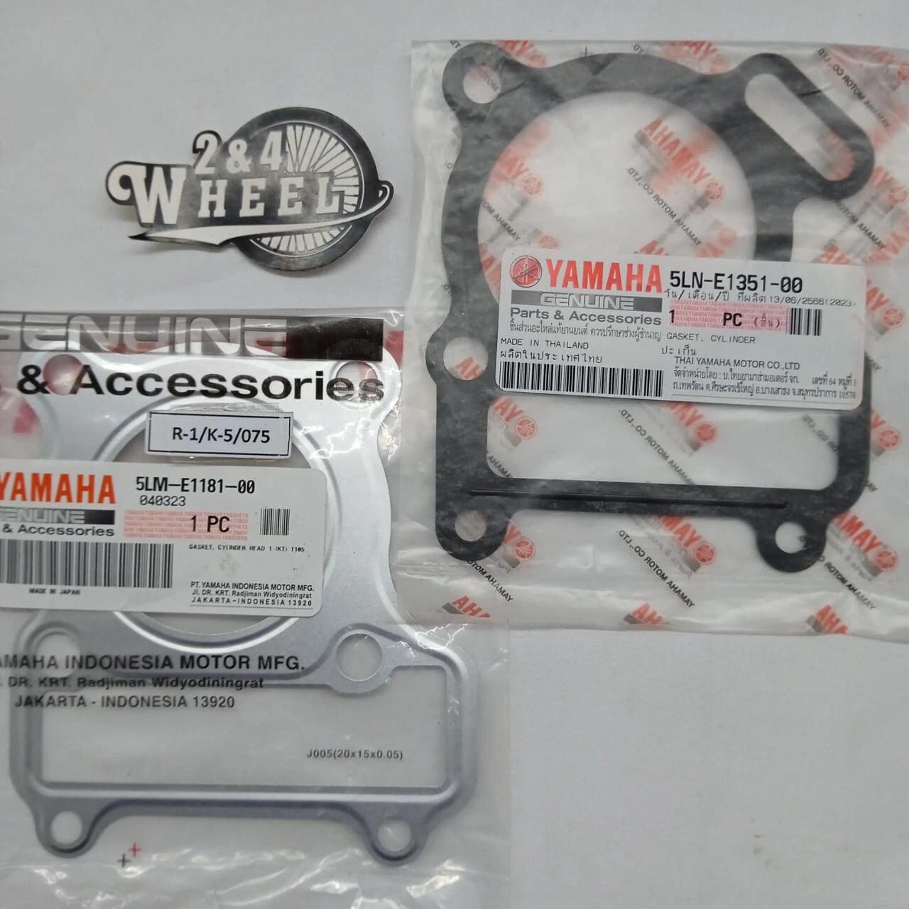 Yamaha TTR110 TTR 110 TTR110E Piston Kit Size Standard and Gasket NEW GENUINE - Image 6