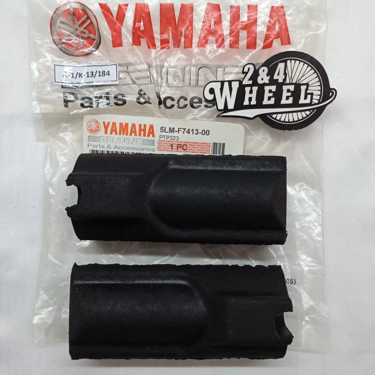 Yamaha RX115 RX135 RXK RXKING Front Footstep Peg Rubber 1Pair L/R NEW - Image 2