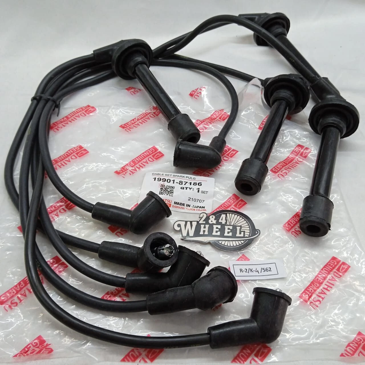 Ignition Cord Cable Kit 19901-87186 For Daihatsu Feroza