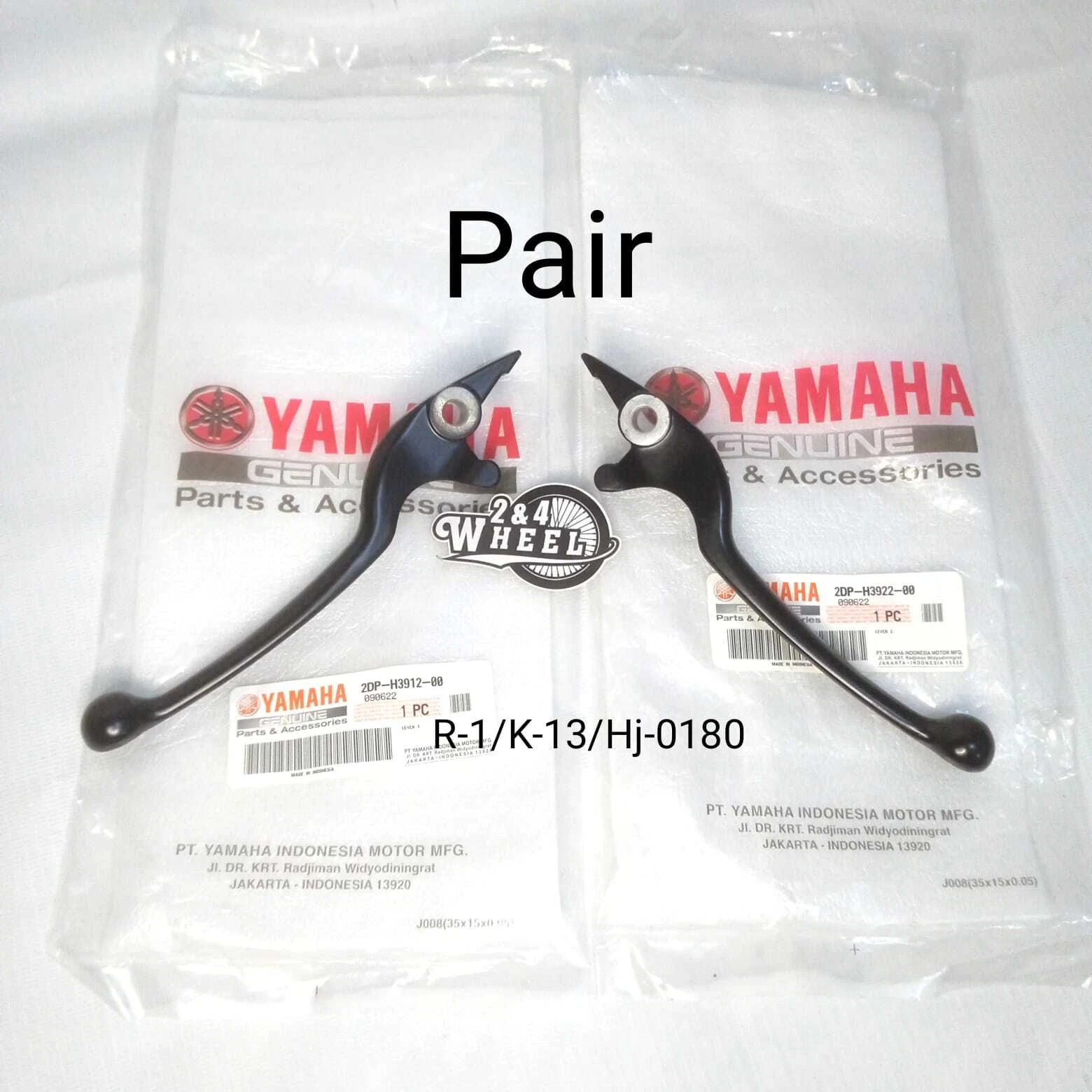 Yamaha N MAX NMAX 2016-2021 Left Right Brake Lever 2DP-H3912-00 2DP-H392200 Pair