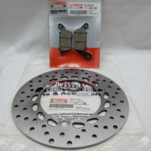 GENUINE YAMAHA NMAX GPD125 REAR BRAKE DISC & PAD SET KIT 2DP-F582W-00/3C1-F58010