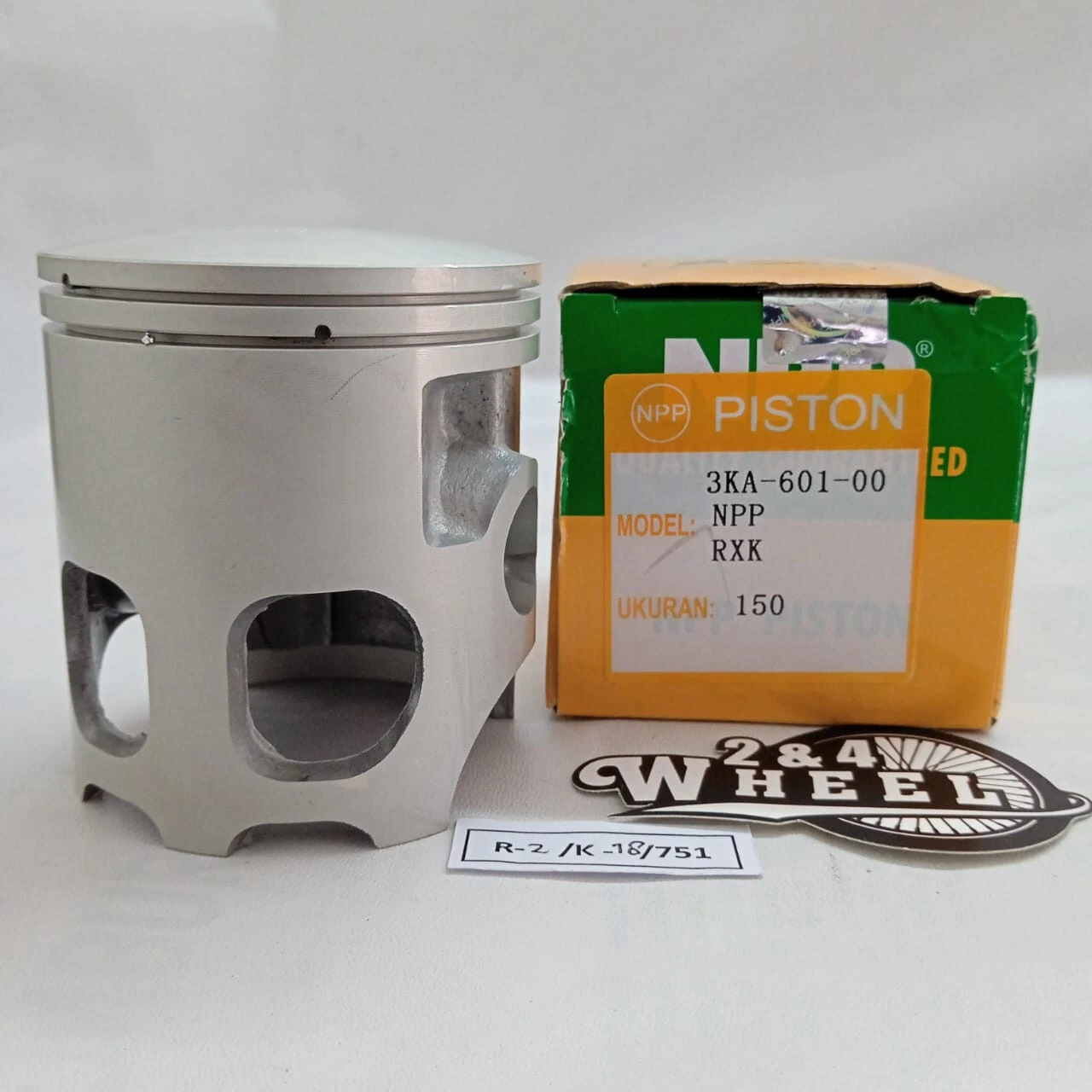 Yamaha RX-K RXK RX-KING RXKING RX-135 RX135 Piston and Ring OS 1.50 NEW - Image 3