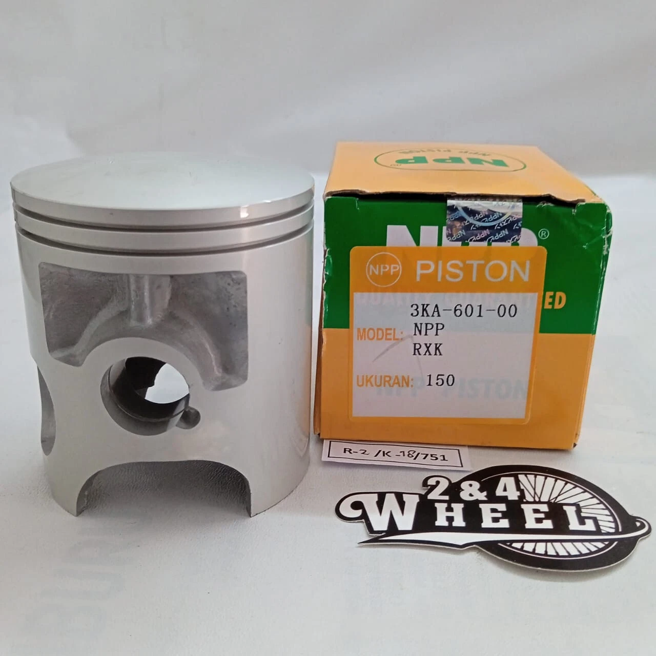 Yamaha RX-K RXK RX-KING RXKING RX-135 RX135 Piston and Ring OS 1.50 NEW - Image 4