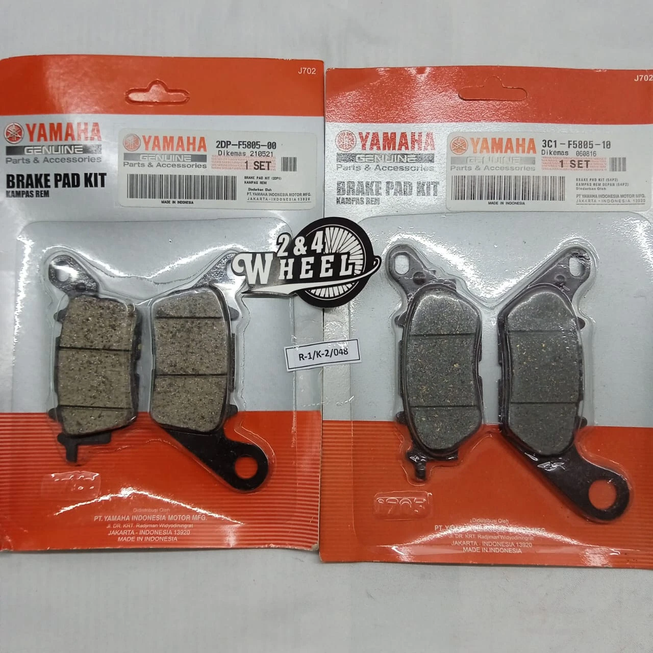 GENUINE FRONT REAR BRAKE PAD SET YAMAHA GPD 125 A NMAX GPD125-A N MAX