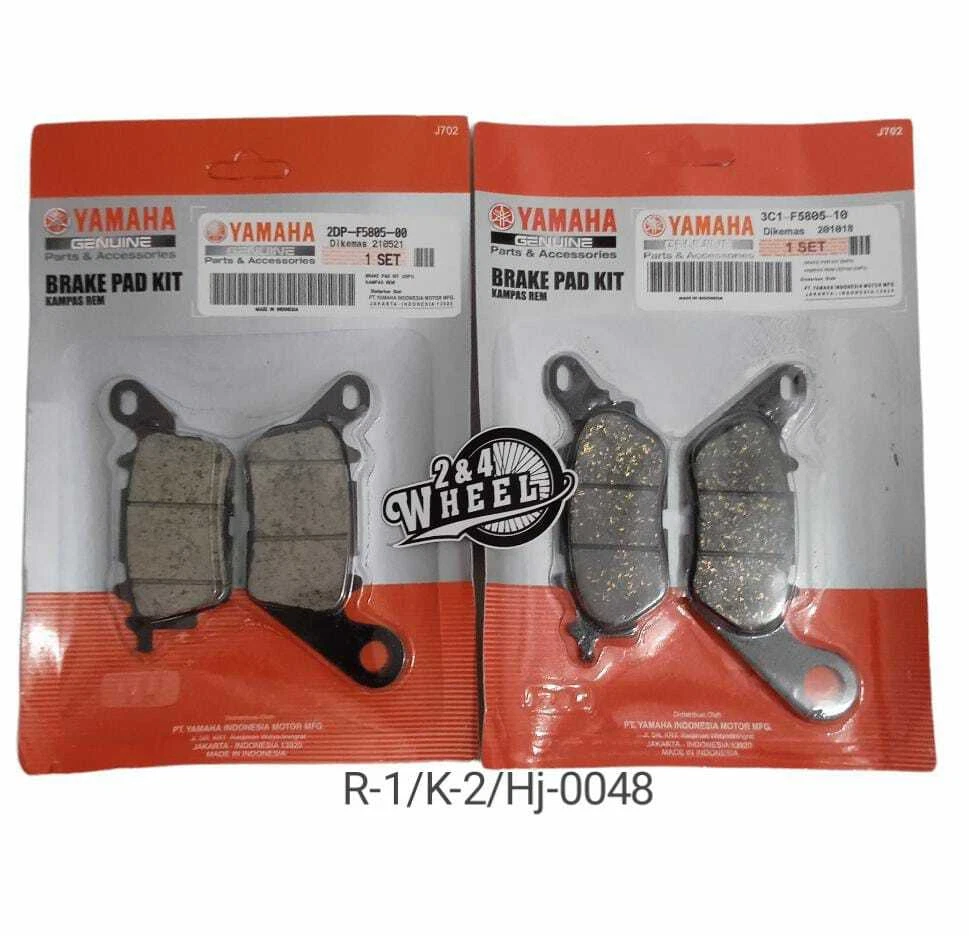 GENUINE FRONT REAR BRAKE PAD SET YAMAHA GPD 125 A NMAX GPD125-A N MAX - Image 2