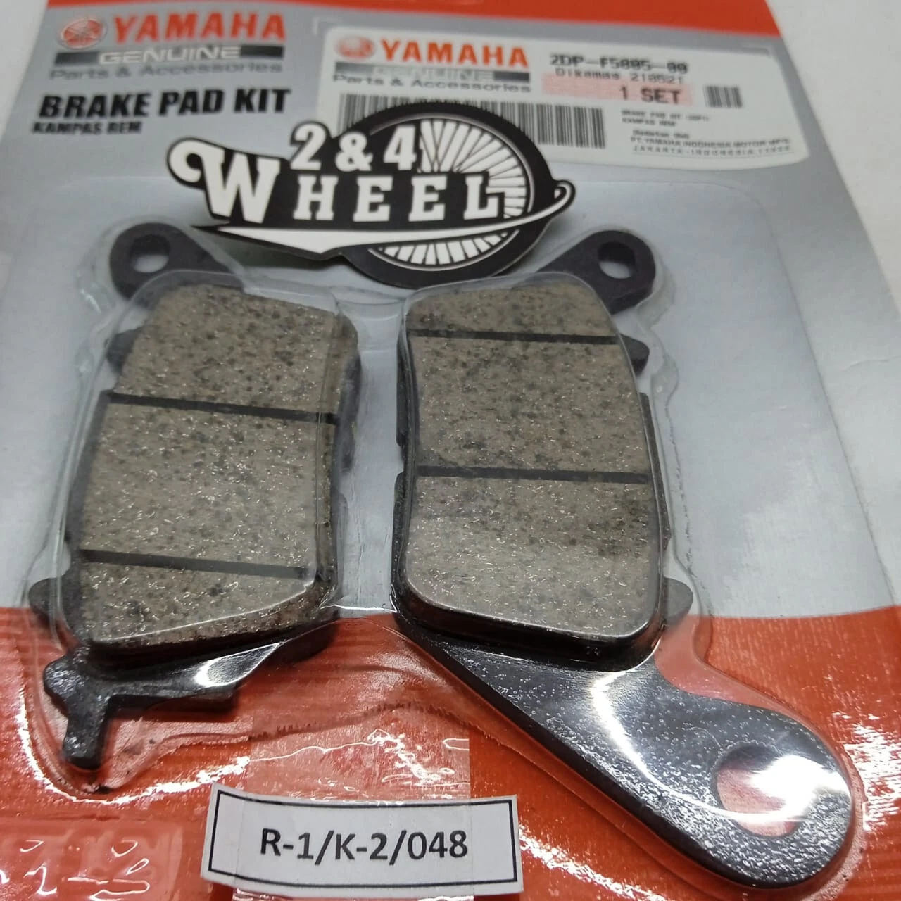 GENUINE FRONT REAR BRAKE PAD SET YAMAHA GPD 125 A NMAX GPD125-A N MAX - Image 4