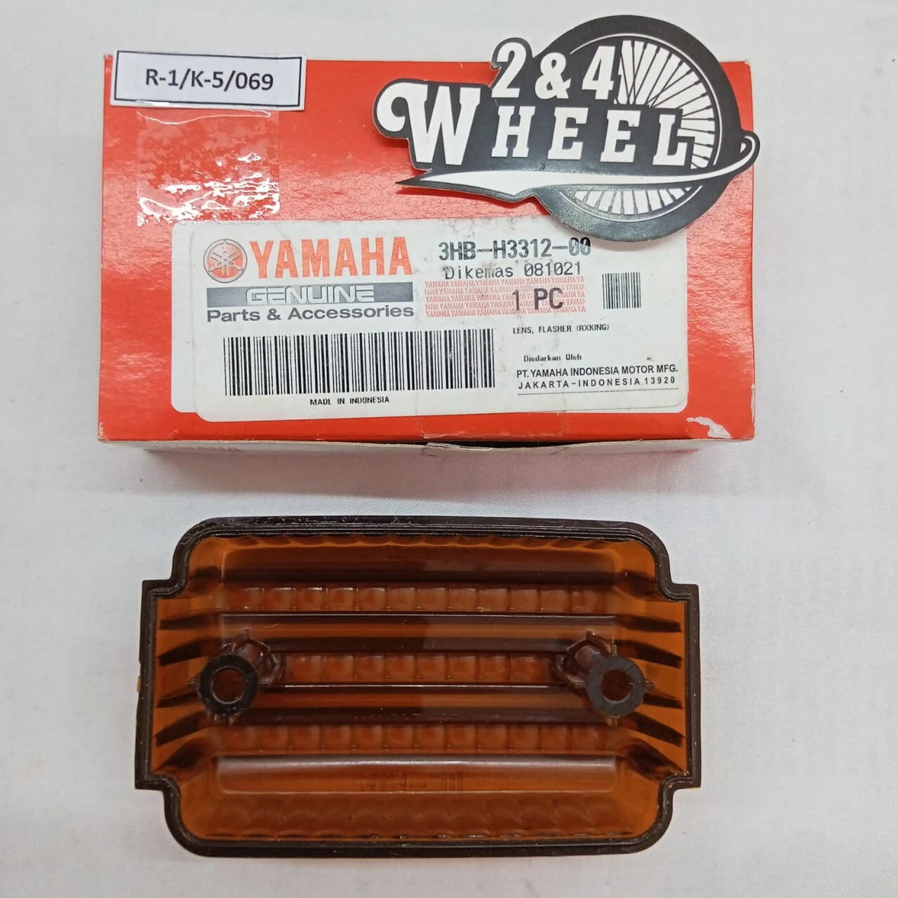 Genuine Yamaha RXS RX Special RX115 RXK RX135 Lens Flasher 3HB-H3312-00 4Pcs NEW - Image 5