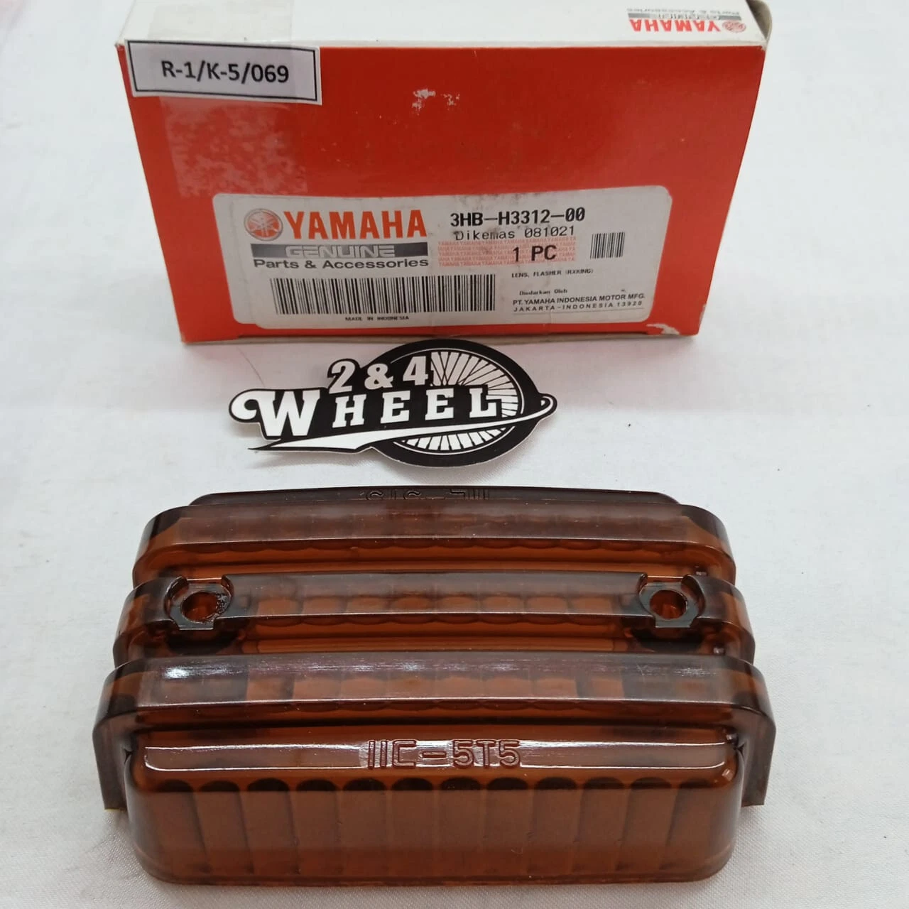 Genuine Yamaha RXS RX Special RX115 RXK RX135 Lens Flasher 3HB-H3312-00 4Pcs NEW - Image 6